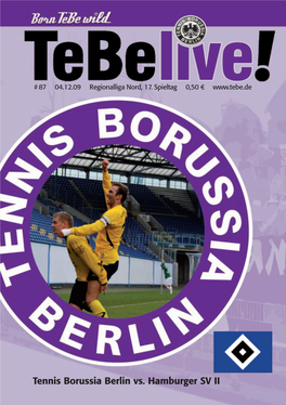 Tennis Borussia Berlin Vs. Hamburger SV II