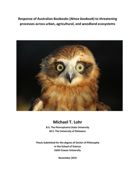 Michael T. Lohr B.S