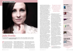 Beginner's Guide to Scottish Gaelic Singer Julie Fowlis