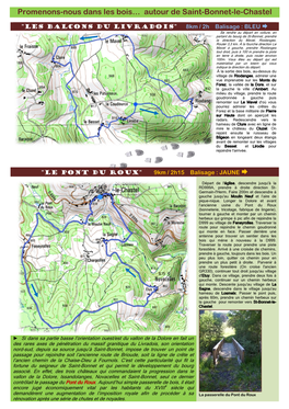 Promenons-Nous Dans Les Bois… Autour De Saint-Bonnet-Le-Chastel