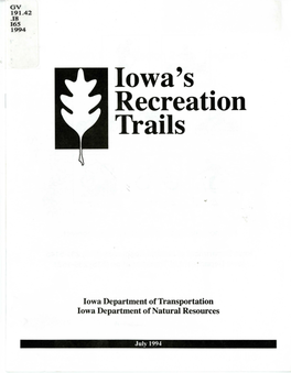 Iowa's Recreation Trails