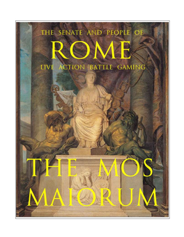 The Mos Maiorum.Pdf