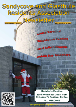 Sandycove and Glasthule Residents Association Newsletter November