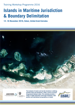 Islands in Maritime Jurisdiction & Boundary Delimitation