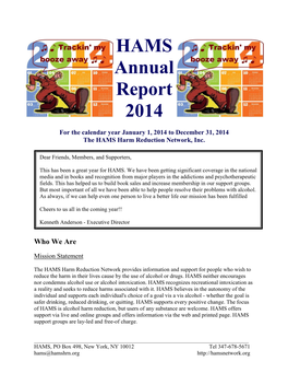 HAMS 2011 Annual Report