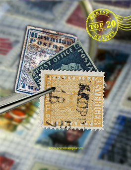 The Top 20 Rarest Stamps R5.Cdr