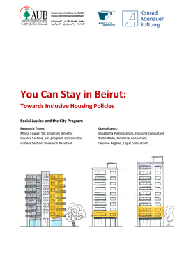 Affordable Housing Options for Beirut