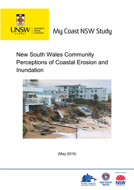 New South Wales Community Perceptions of Coastal Erosion And