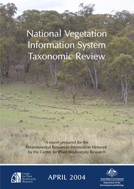 Download National Vegetation Information System Taxonomic