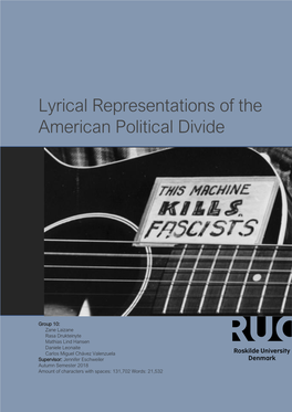 Lyrical Representations of the American Political Divide