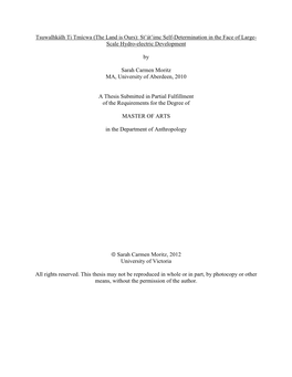 Uvic Thesis Template