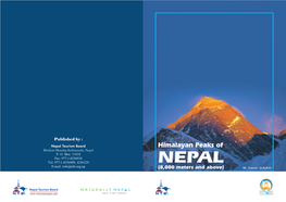 Himalayan Peaks of Bhrikuti Mandap Kathmandu, Nepal P