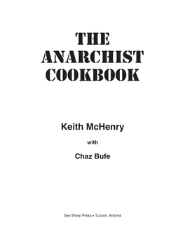 The Anarchist Cookbook