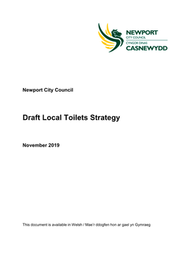 Local Toilets Strategy Draft