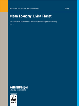 Clean Economy, Living Planet