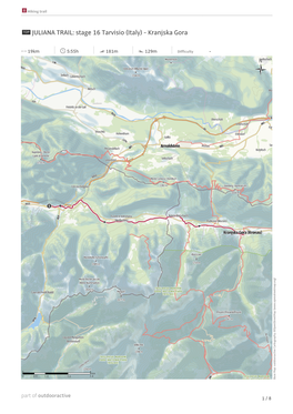 JULIANA TRAIL: Stage 16 Tarvisio (Italy) - Kranjska Gora