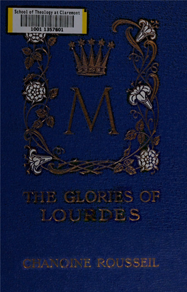 The Glories of Lourdes