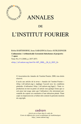 L'institut Fourier