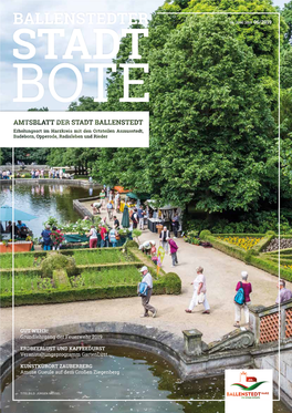 Ballenstedter Stadtbote Juni 2019