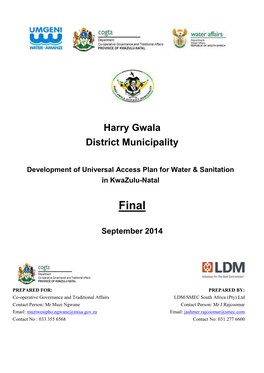 Harry Gwala District Municipality