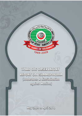 Third Oic Observatory Report on Islamophobia