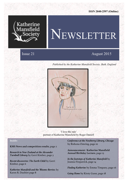 KMS-Newsletter-Issue