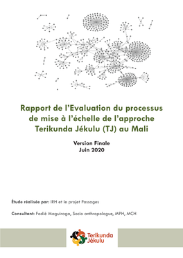 Rapport De L'evaluation Du Processus De Mise À L'échelle De L'approche
