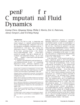 Openfoam for Computational Fluid Dynamics