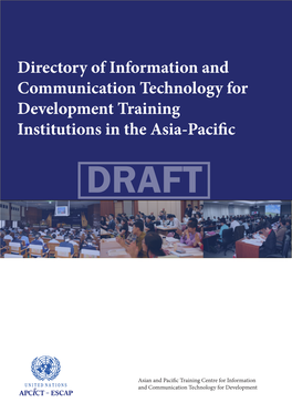 ICTD Directory-Draft.Pdf