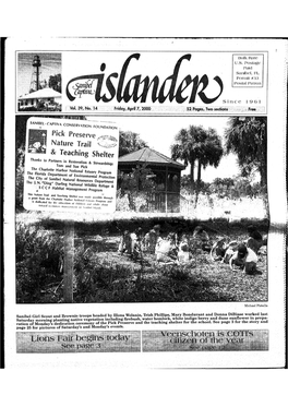 Lions Fair Begins Today Citizen of the Year See Page 3 See Page 12 2A • Friday, April 7, 2000 • Islander