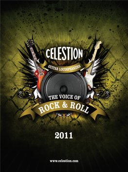 Celestion Guitar Loudspeakers Brochure