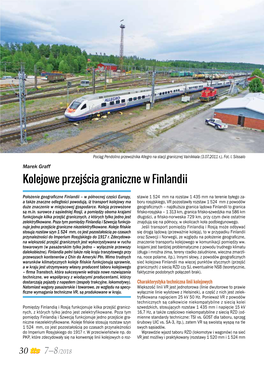 Kolejowe Przejścia Graniczne W Finlandii