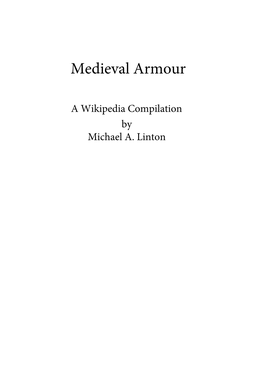 Medieval Armour