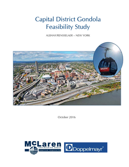 Capital District Gondola Feasibility Study