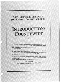 1986 Comprehensive Plan