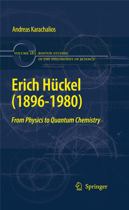 Erich Hückel (1896-1980): from Physics to Quantum Chemistry