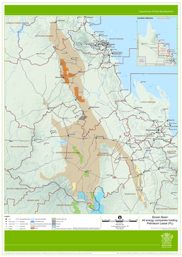 Bowen Basin All Energy Companies Holding Petroleum Lease (PL)