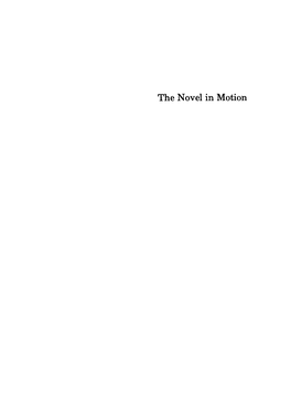 The Novel in Motion