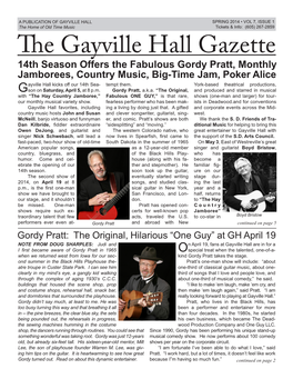 The Gayville Hall Gazette