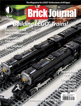 Building LEGO® Trains! Launching Brick Model Railroader Pennlug’S Train Displays Cale Leiphart’S Trains!