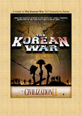 The Korean War Tot Scenario by Patine