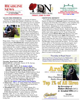HEADLINE NEWS • 6/19/09 • PAGE 2 of 11