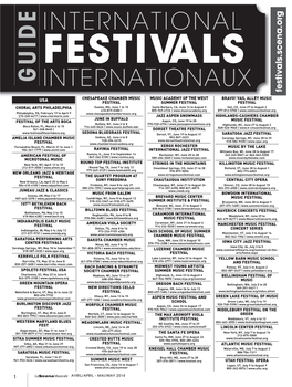 2014 International Festival Guide