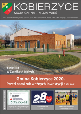 Gmina Kobierzyce 2020. Przed Nami Rok Ważnych Inwestycji / Str