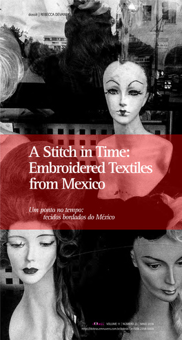 A Stitch in Time: Embroidered Textiles from Mexico