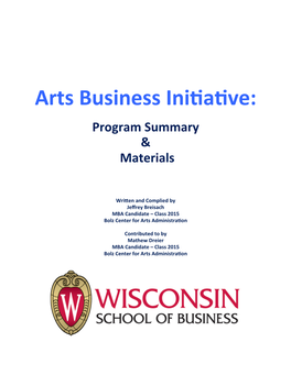 Program Summary and Materials