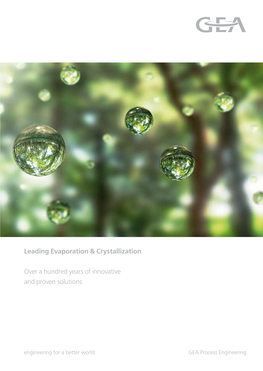 Leading Evaporation & Crystallization