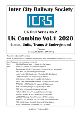 ICRS 2010 Wagon Combine