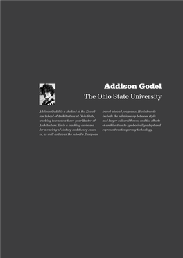Addison Godel the Ohio State University