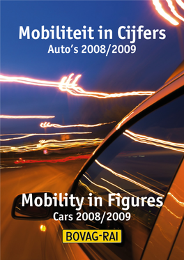 Mobiliteit in Cijfers Mobility in Figures